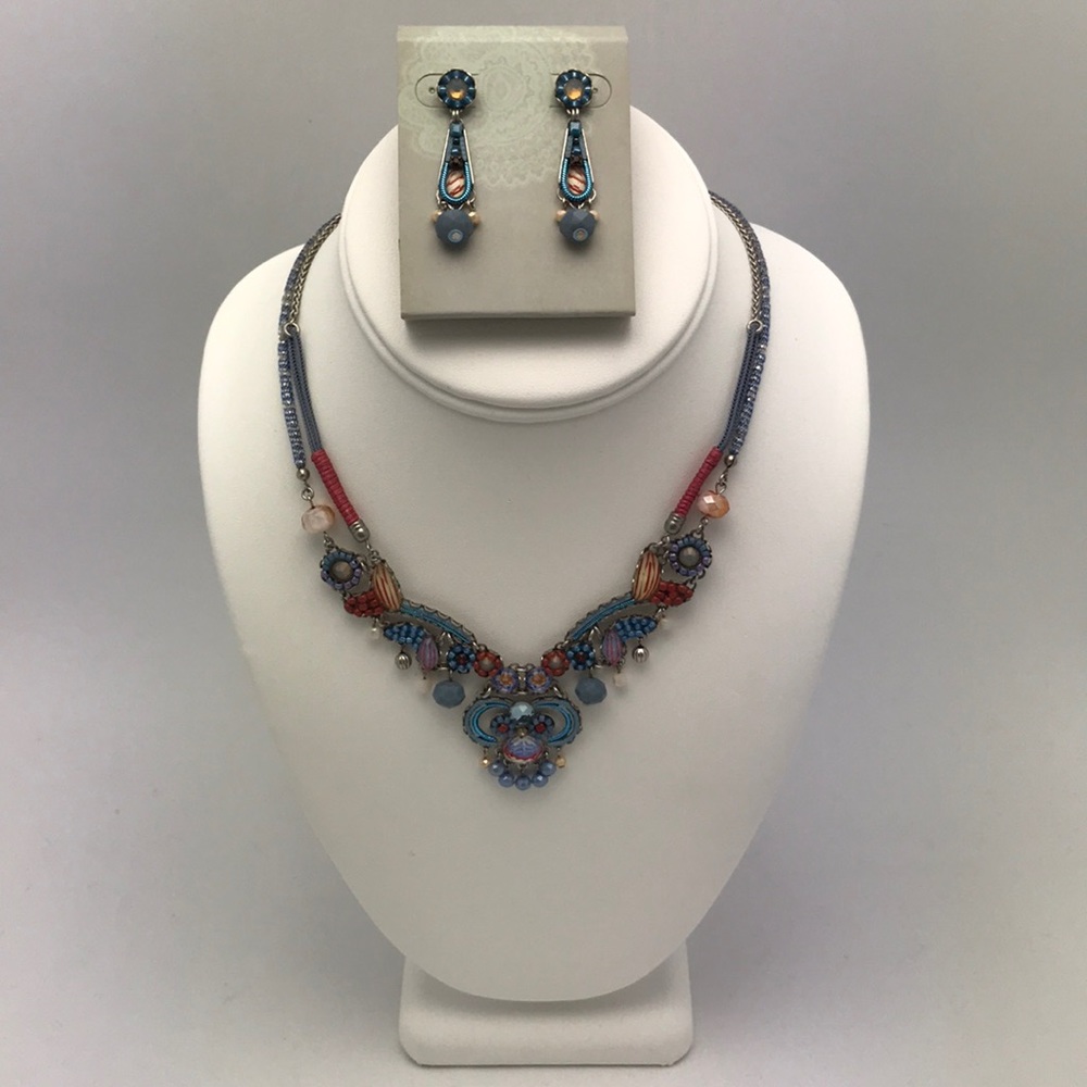 Ayalabar Necklace and Earrings Combo